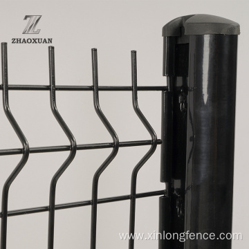 Outdoor PVC Coated 3D Wire Mesh Fence Welded